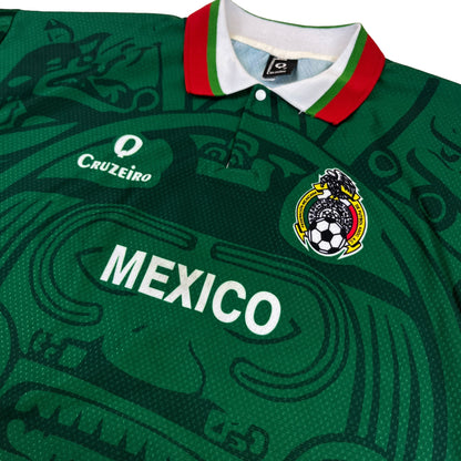 02090 Cruzeiro Mexican National Team 1999 Fan Jersey