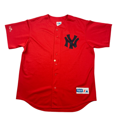 01955 Majestic Vintage New York Yankees Baseball Jersey