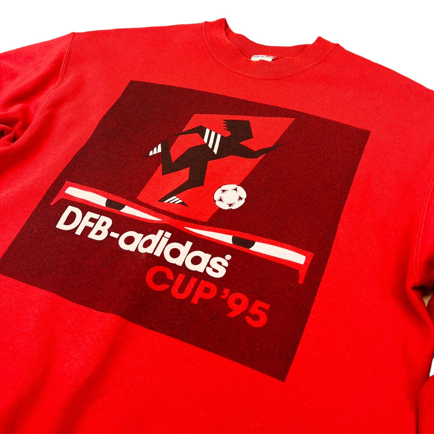 02046 Adidas DFB Pokal / Cup 1995 „Crew“ Sweater