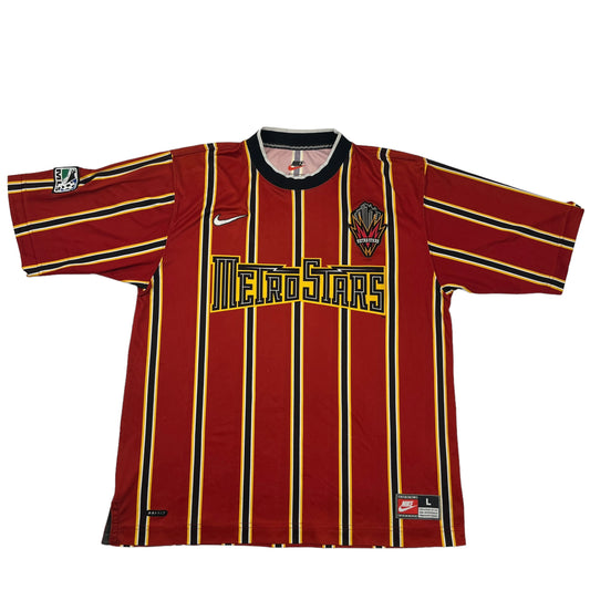 01574 Nike New York Metro Stars 1999-2000 Home Jersey