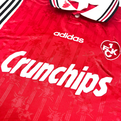 01686 Adidas 1 FC Kaiserslautern 96-98 “Pavel Kuka” Home Jersey