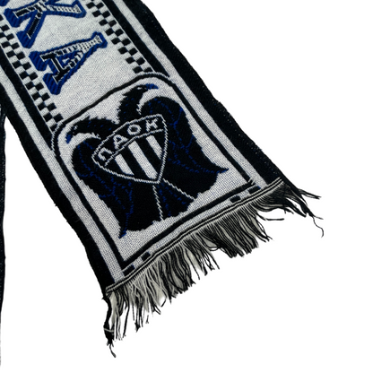 01945 Vintage Paok Thessaloniki Soccer Scarf