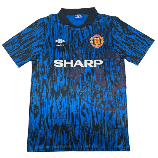 01672 Umbro Manchester United „Èric Cantona“ 92/92 Away Jersey