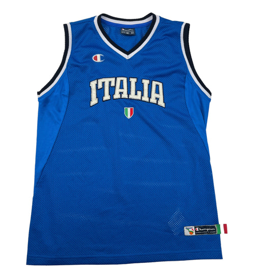 01614 Champion Italian Basketball National Team Jersey