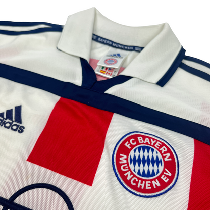 01489 Adidas Bayern München „Mehmet Scholl“00/02 Away Jersey