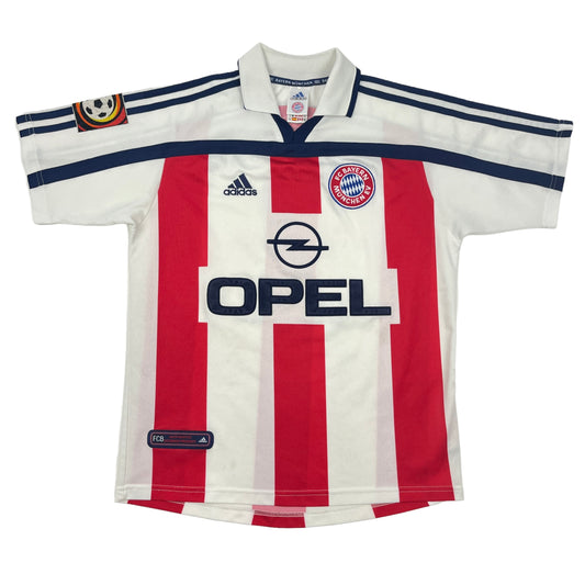 01489 Adidas Bayern München „Mehmet Scholl“00/02 Away Jersey