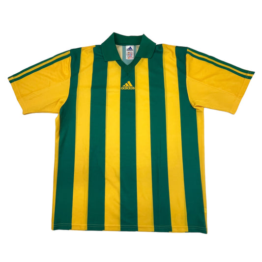 02091 Adidas 90s Striped Soccer Jersey