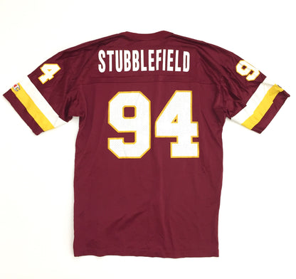 0081 Champion Washington Redskins Stubblefield Vintage Jersey