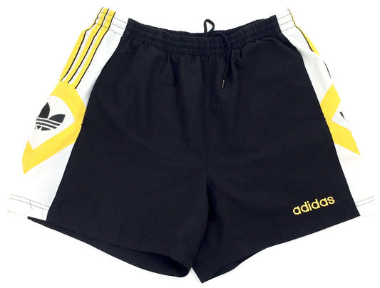 0496 Adidas Vintage 90s Logo Track Shorts