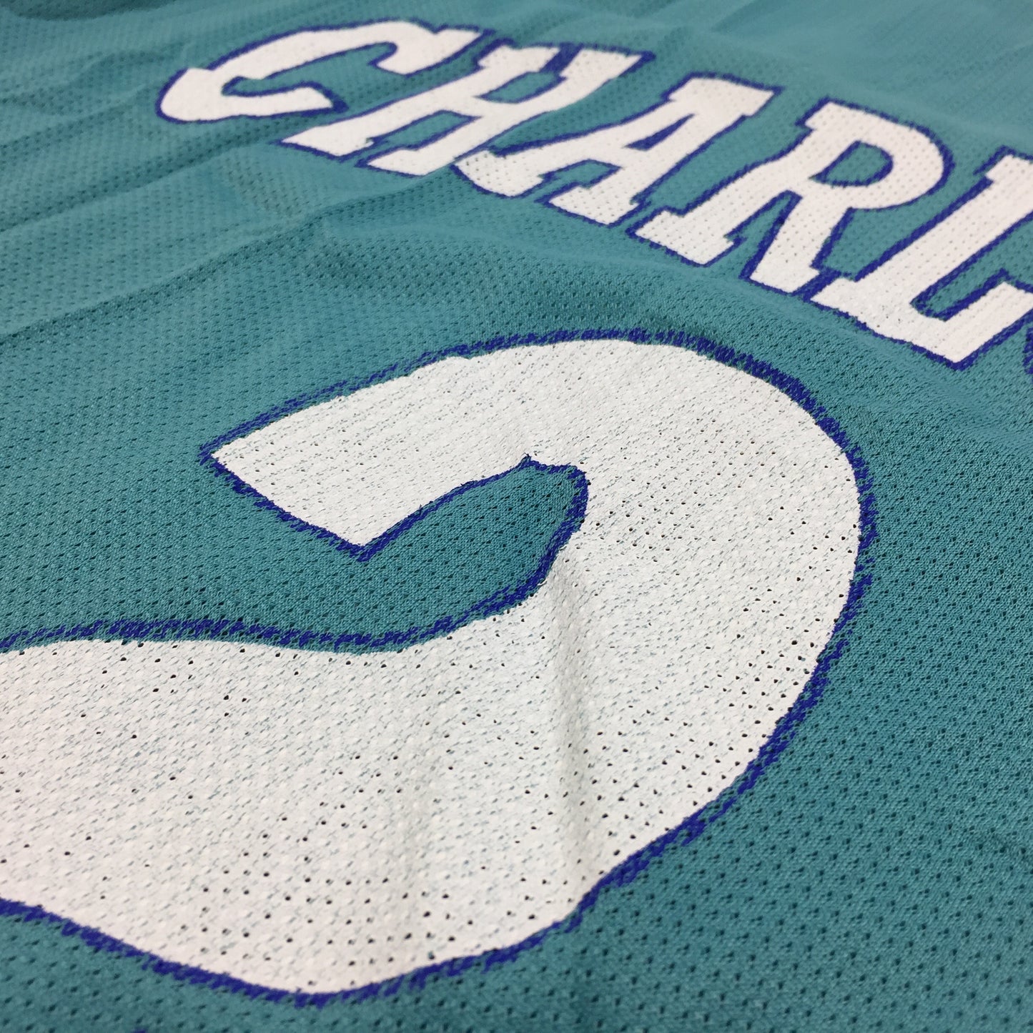 0274 Champion Vintage Charlotte Hornets Johnson Jersey