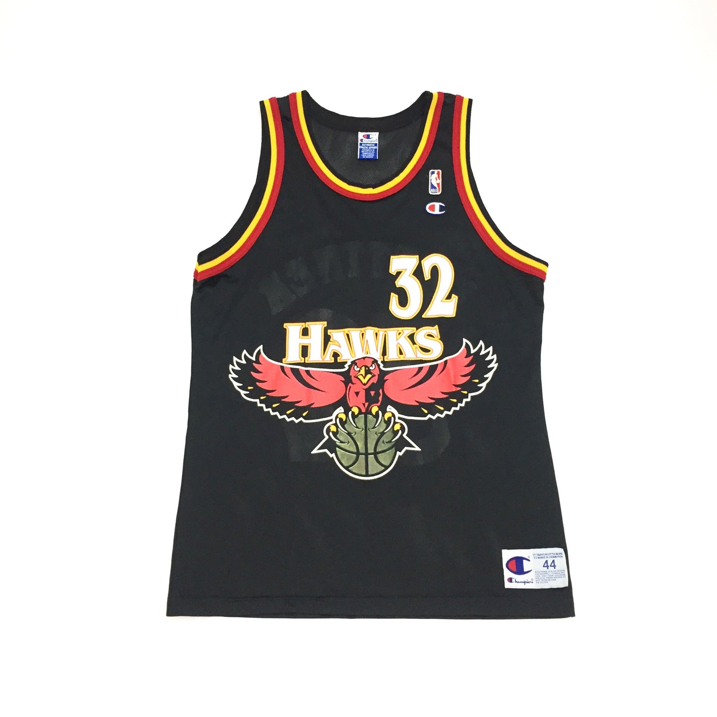 0235 Champion Vintage Wollongong Hawks Laettner Basketball Jersey