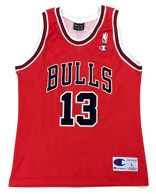 0435 Champion Vintage Chicago Bulls Noah Jersey