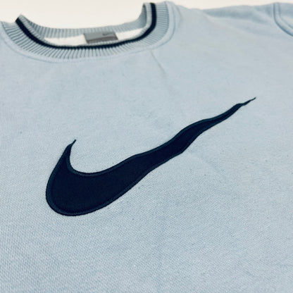 0637 Nike Vintage 90s Big Swoosh Sweater