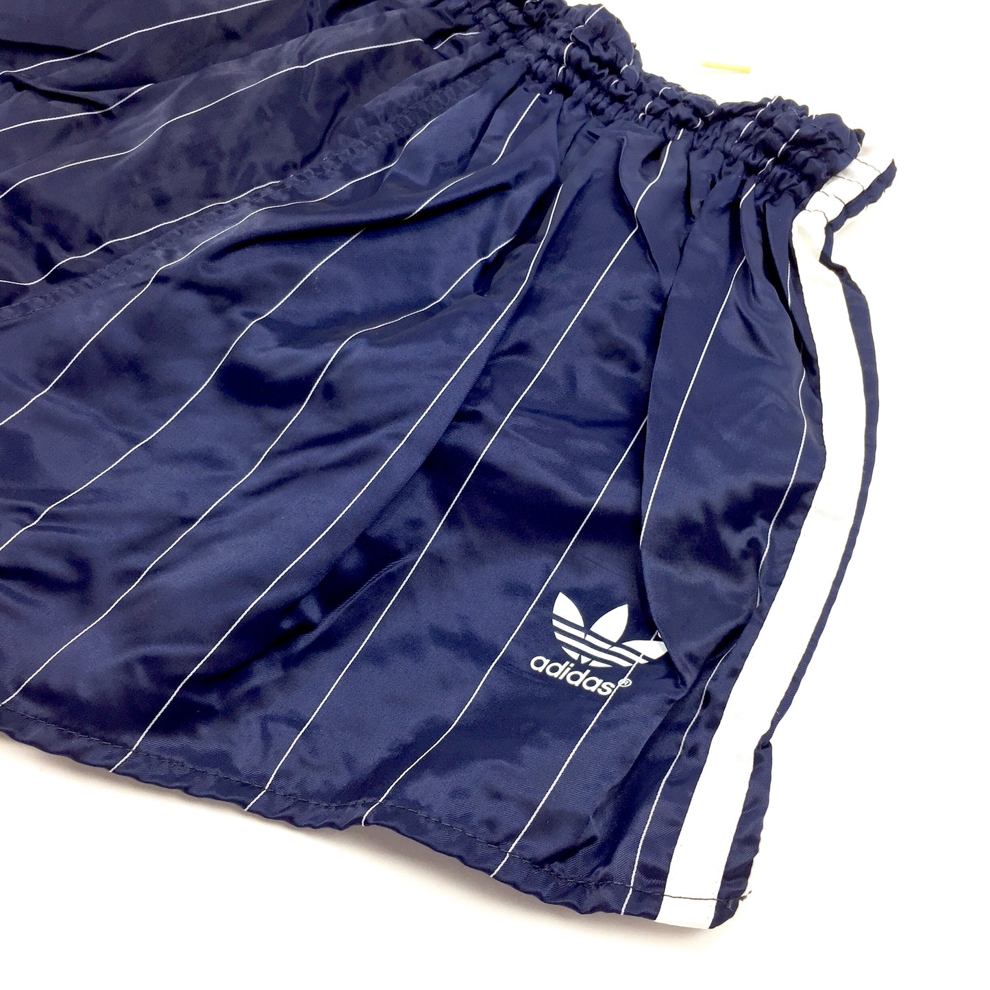 0486 Adidas Vintage 80s Shiny Track Shorts