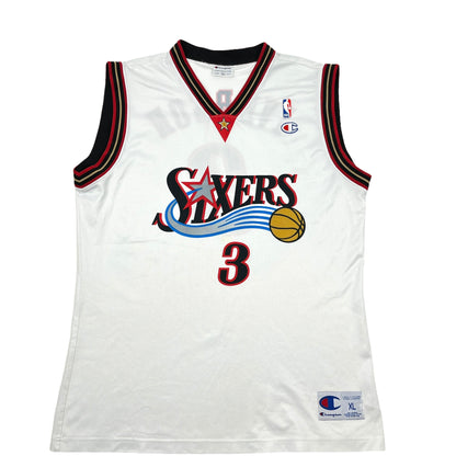 0949 Champion 76ers Allen Iverson Jersey