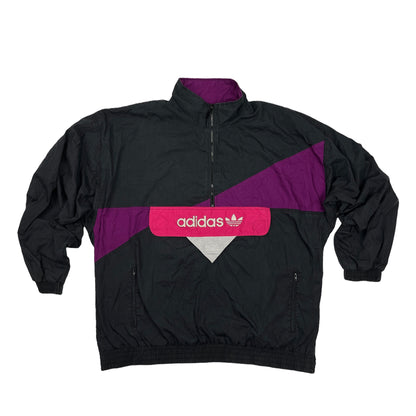 0902 Adidas Vintage 1/4 Zip Tracktop