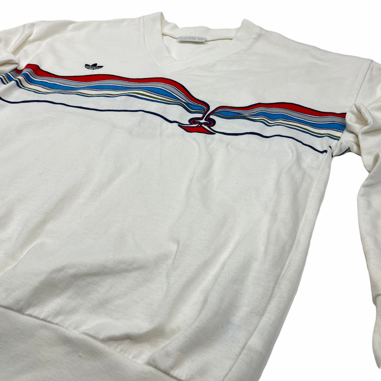 0787 Adidas Vintage Ivand Lendl Tennis Sweater