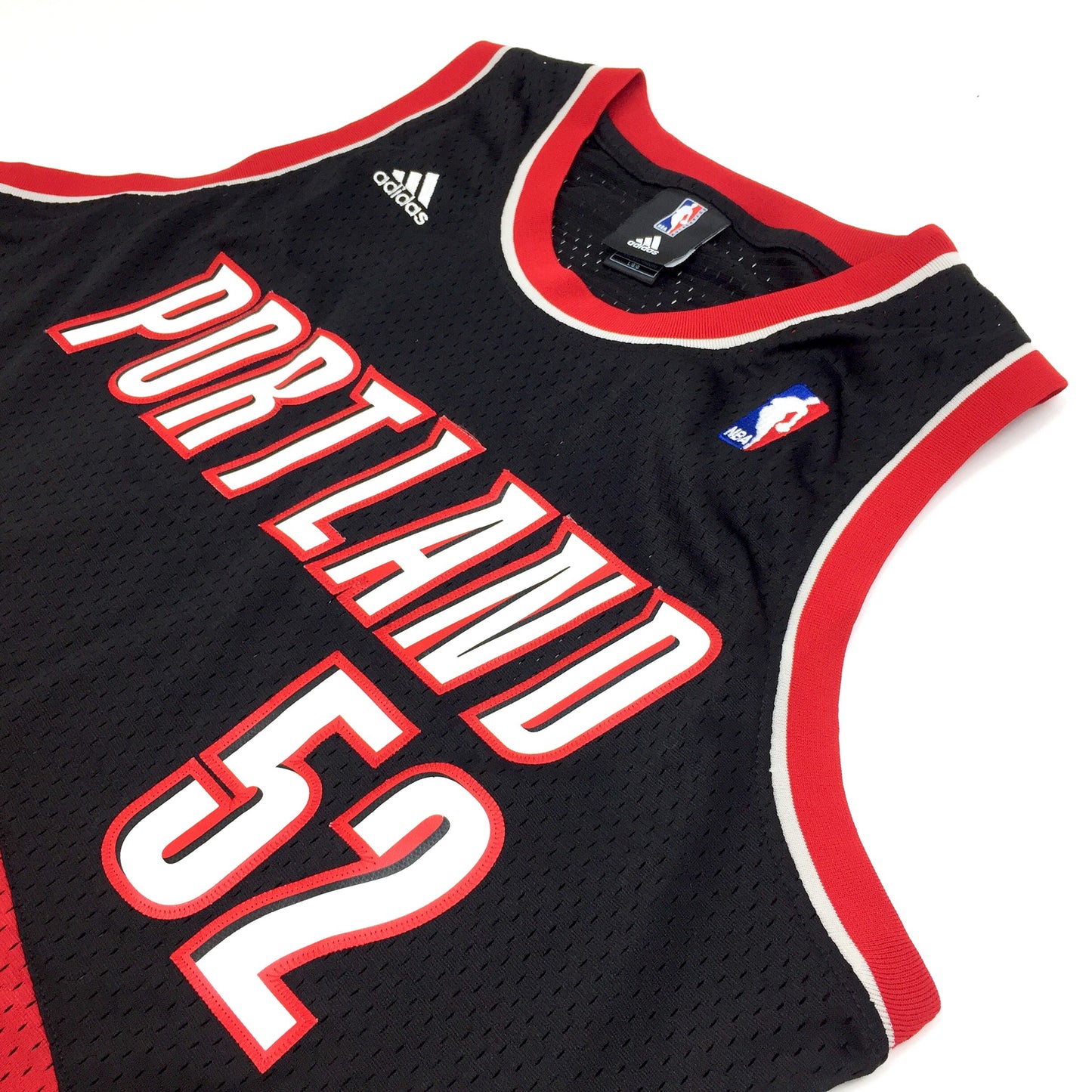 0287 Adidas Vintage Portland Trail Blazers Oden Jersey