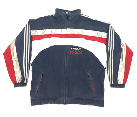 0180 Adidas Vintage Reflective Team Tracktop