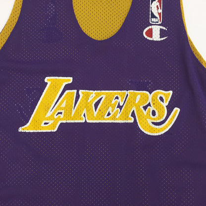 0234 Champion Vintage Los Angeles Lakers Reversibel Basketball Jersey