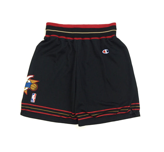 0238 Champion Vintage 76ers Basketball Shorts