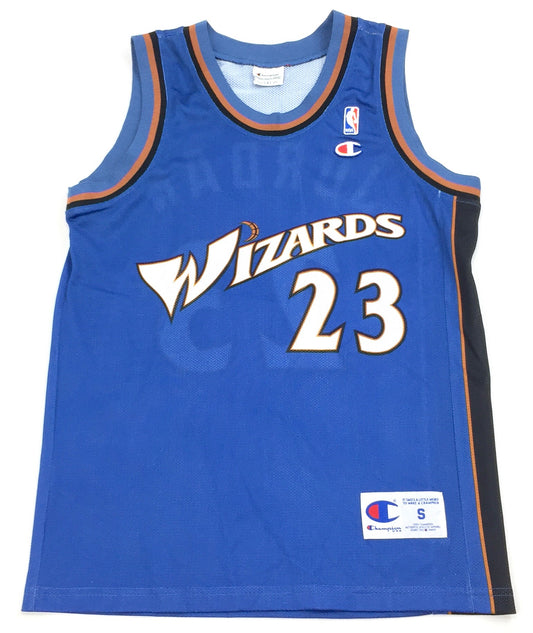 0261 Champion Vintage Washington Wizards Jordan Jersey