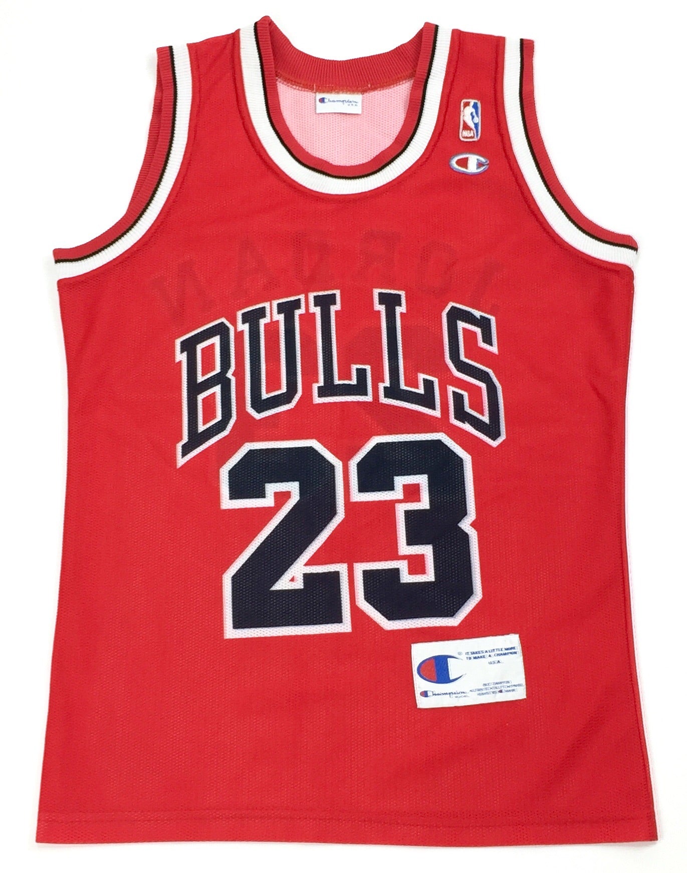 0259 Champion Vintage Chicago Bulls Jordan Jersey