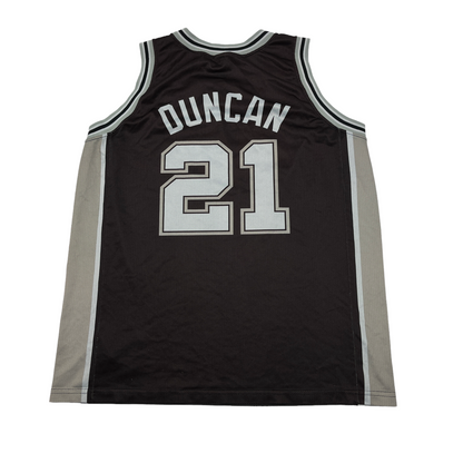 01194 Champion Tim Duncan Basketball Jersey