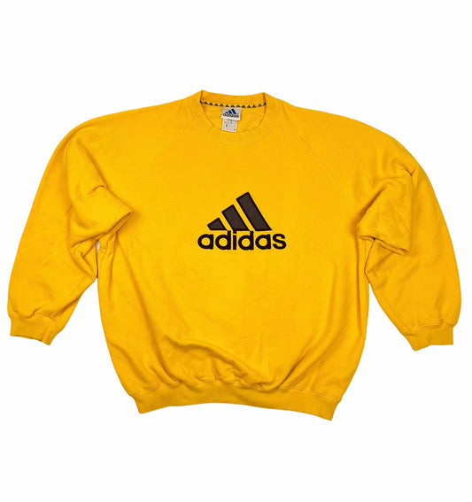 0721 Adidas Vintage 90s Logo Sweater