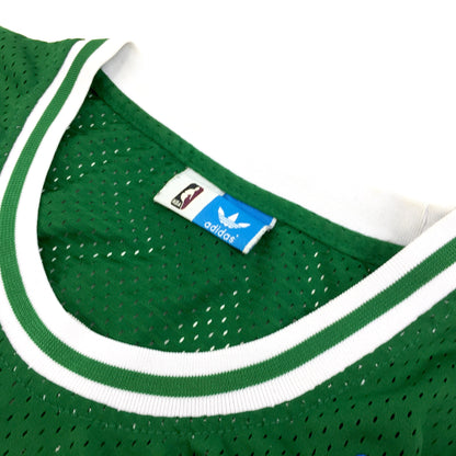 0296 Adidas Vintage Boston Celtics Bird Jersey
