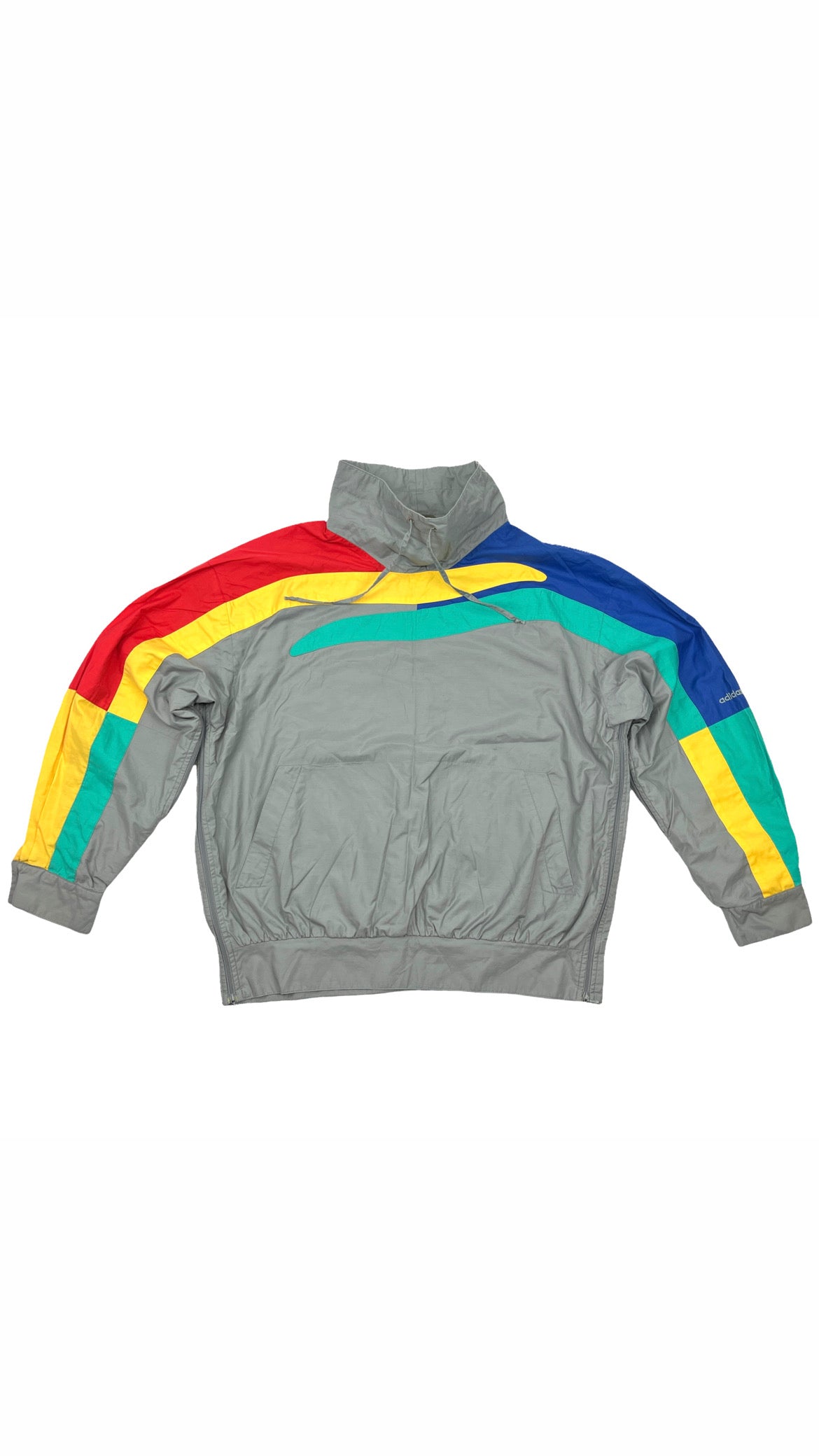 01072 Adidas Vintage 80s Pullover Tracktop