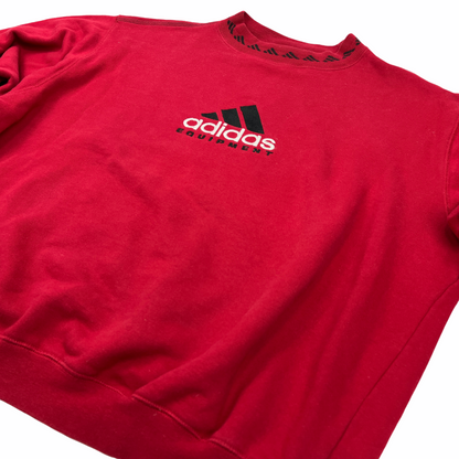 0764 Adidas Vintage Equipment 90s Sweater