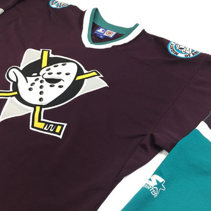 0316 Starter Vintage Mighty Ducks Jersey