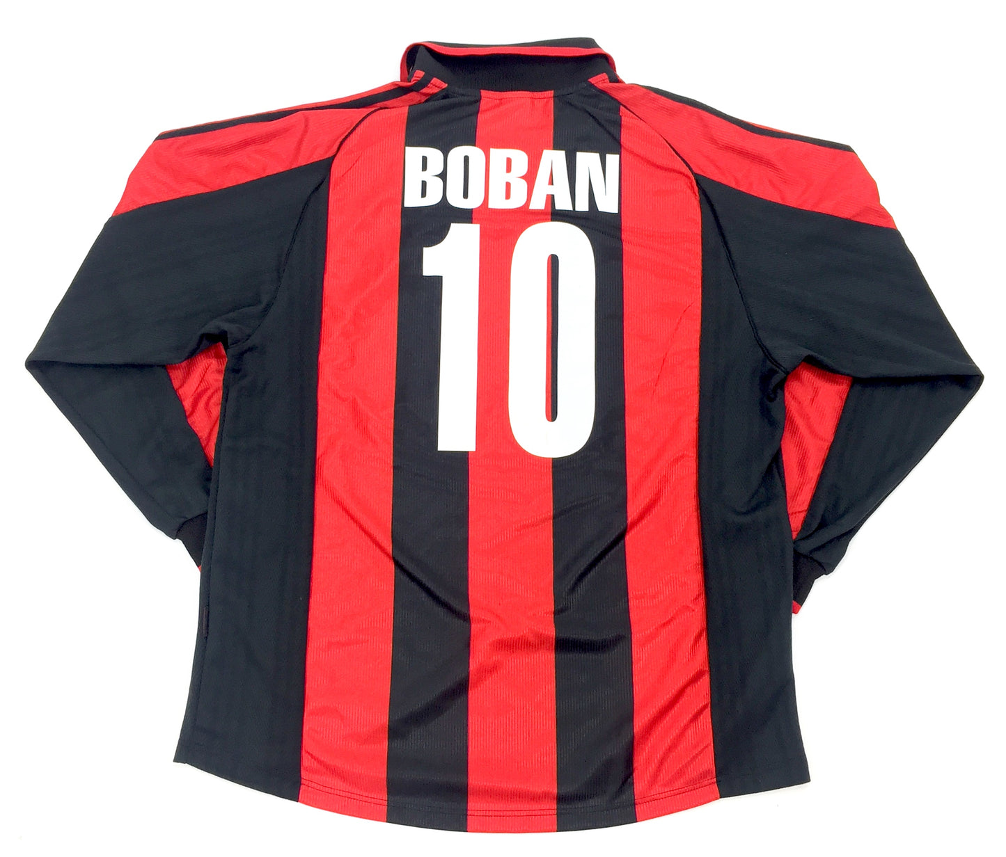 0502 Adidas Vintage AC Milan Soccer Jersey 98/99 Home