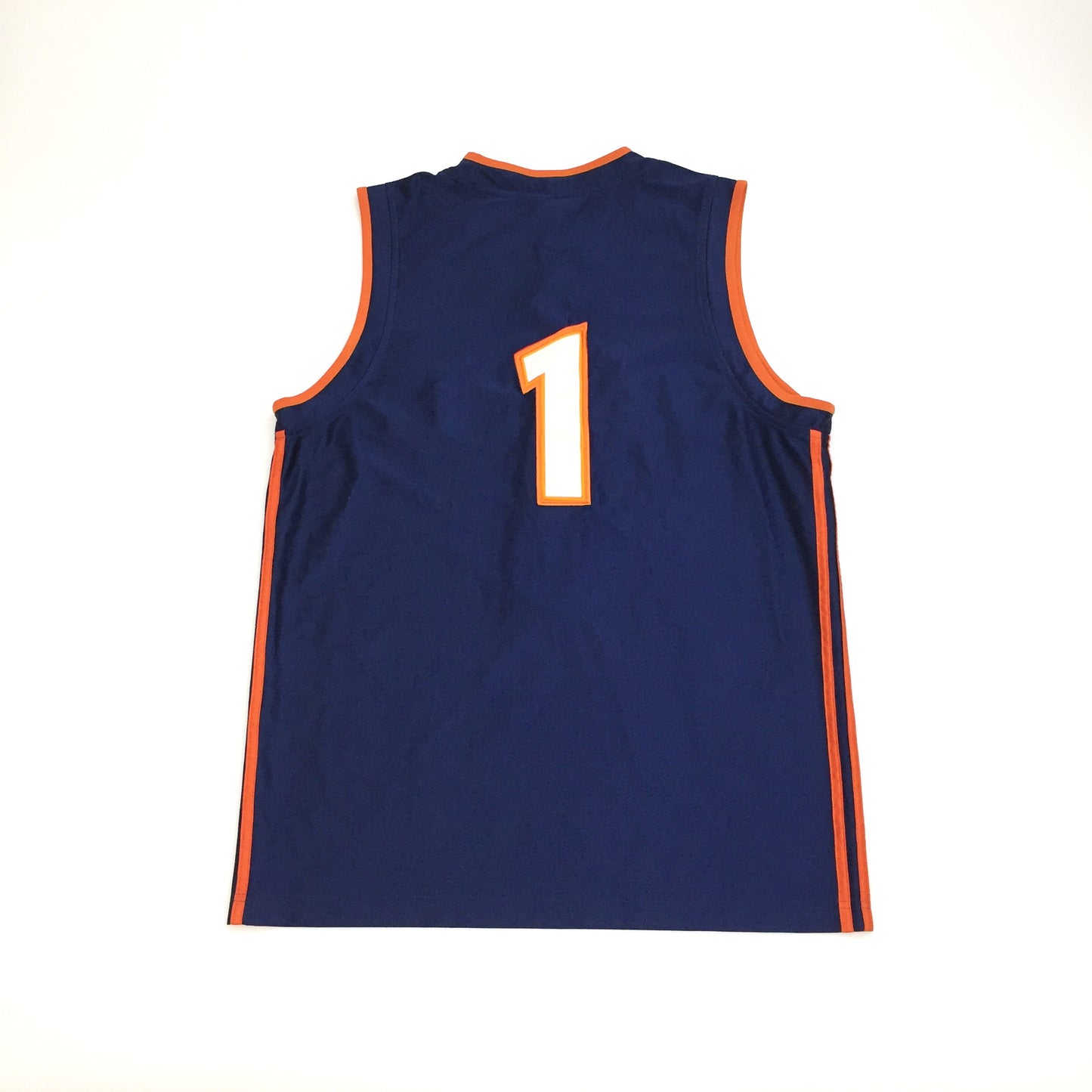 0230 Adidas Vintage No 1 Basketball Jersey