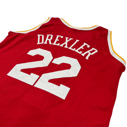 01390 Champion Houston Rockets Clyde Drexler Jersey