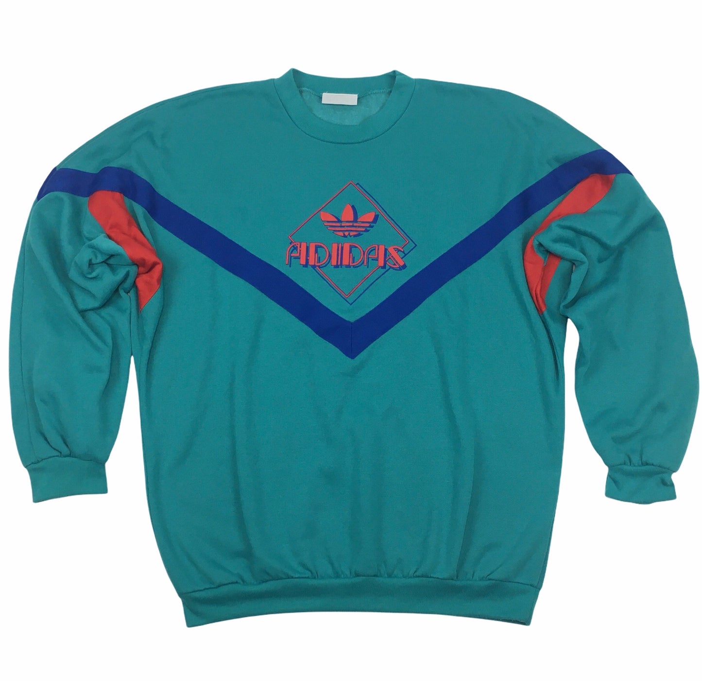 0608 Adidas Vintage 90s Logo Sweater