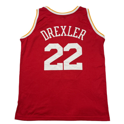 01390 Champion Houston Rockets Clyde Drexler Jersey