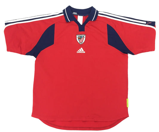 0500 Vintage Adidas Atletico Bilbao 2000/2001 Soccer Jersey