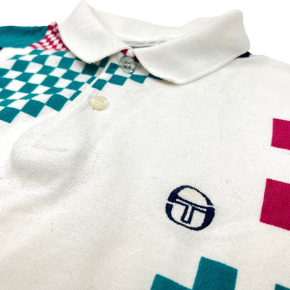 0889 Sergio Tacchini Vintage Tennis Poloshirt