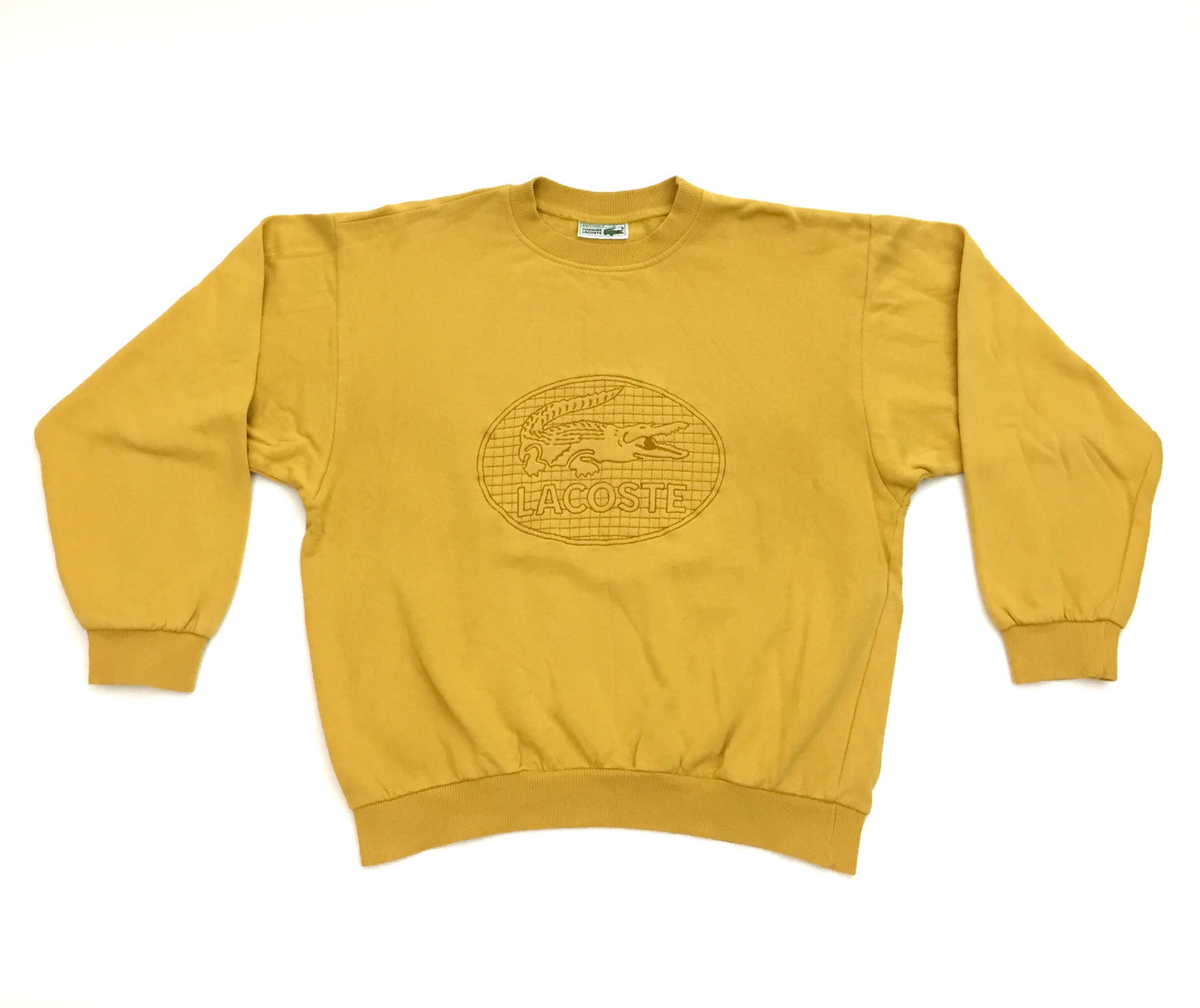 0181 Lacoste Vintage Big Logo Croc Sweater