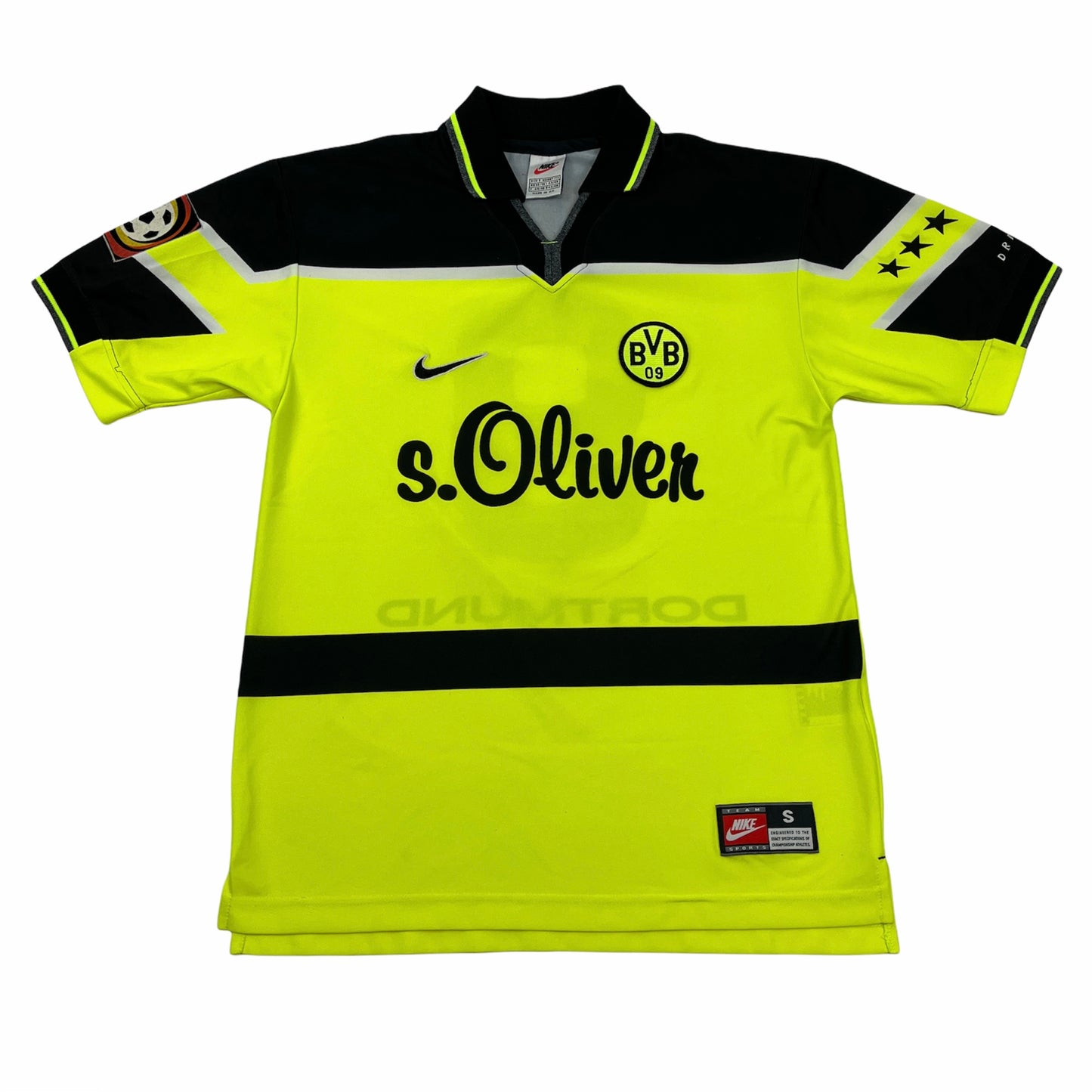 0660 Nike Vintage Borussia Dortmund 97/98 Home Chapuisat