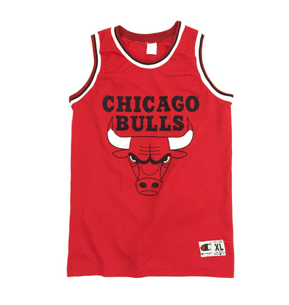 0148 Champion Bootleg Chicago Bulls Vintage Jersey