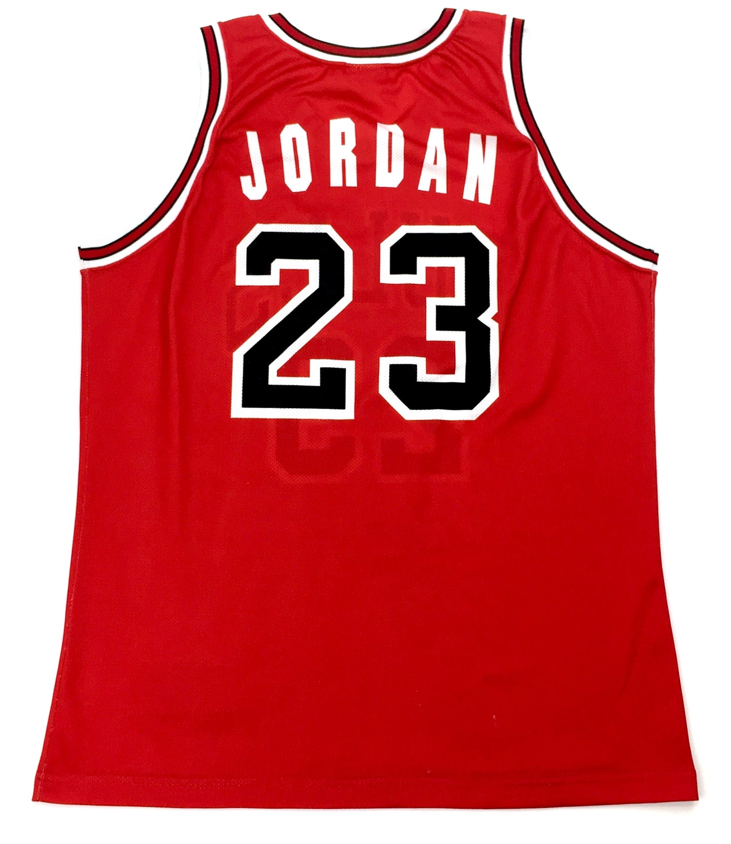 0445 Champion Vintage Chicago Bulls Jordan Jersey