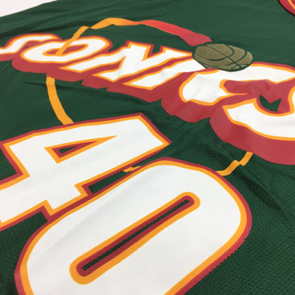 0276 Champion Vintage Seattle Super Sonics Kemp Jersey