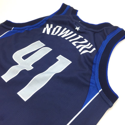 0430 Champion Vintage Dallas Mavericks Nowitzki Jersey