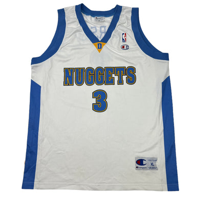 01014 Champion Vintage Allen Iverson Denver Nuggets Jersey