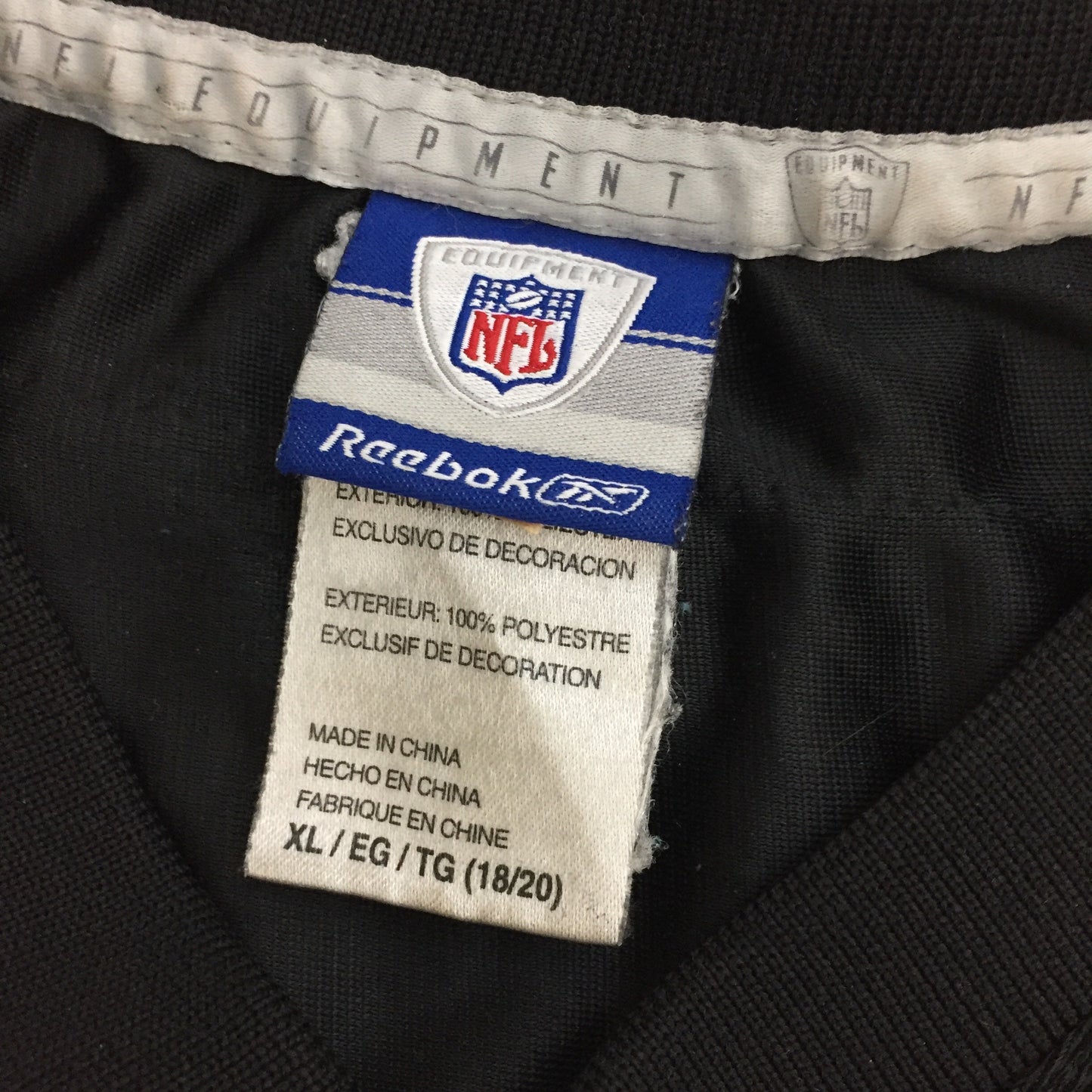 0140 Reebok Moss Raiders Jersey