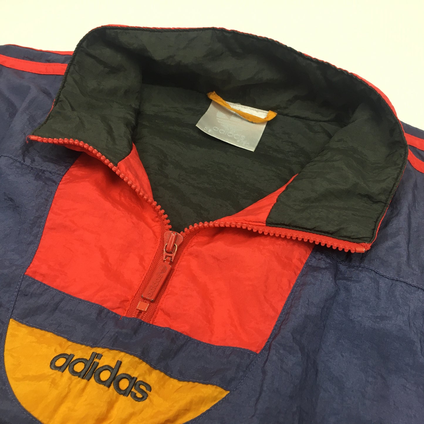 0605 Adidas Vintage 90s Urban Sports 1/4 Zip Tracktop