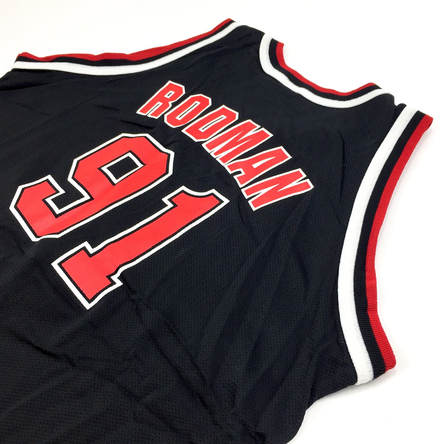 0290 Champion Vintage Chicago Bulls Rodman Jersey